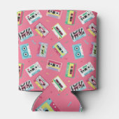 Rafraîchisseur Pour Canette Bandes audio rétro : Style des années 80. (Dos)