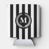 Rafraîchisseur Pour Canette Bandes noires et blanches (Dos)