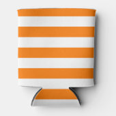 Rafraîchisseur Pour Canette Bandes orange et blanches de sécurité (Devant)