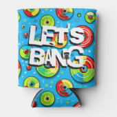 Rafraîchisseur Pour Canette Bang | Thème de golf sur disque (Devant)