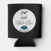 Rafraîchisseur Pour Canette Bar 19th Hole Bar Personnalisé Golf Ball Design Ba (Devant)