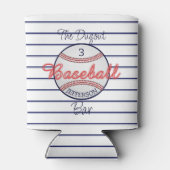 Rafraîchisseur Pour Canette Bar sportif de baseball (Dos)