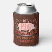 Rafraîchisseur Pour Canette Barbecue BBQ Funky Pig Summer Grilling Custom (Can Dos)