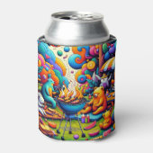 Rafraîchisseur Pour Canette Barbecue cosmique (Can devant)