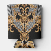 Rafraîchisseur Pour Canette Baroque doré, décoration complexe. (Dos)