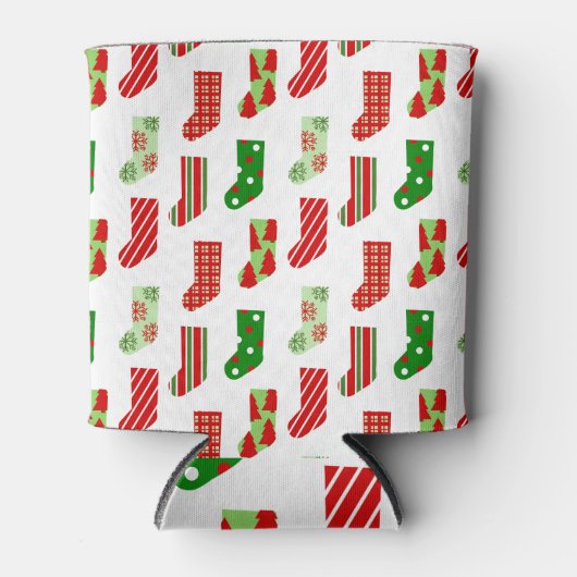 Rafraîchisseur Pour Canette Bas de Noël (Devant)