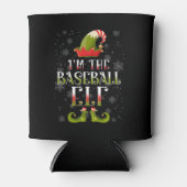 Rafraîchisseur Pour Canette Baseball Elf Christmas (Devant)