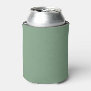 Rafraîchisseur Pour Canette Basil de couleur solide vert fumée