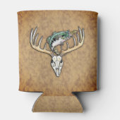 Rafraîchisseur Pour Canette Basse sautant sur de grandes cornes cerf crâne (Dos)