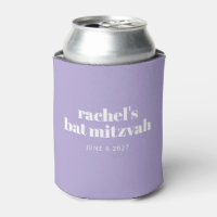 Bat mitzvah de lavande violet moderne Faveur perso