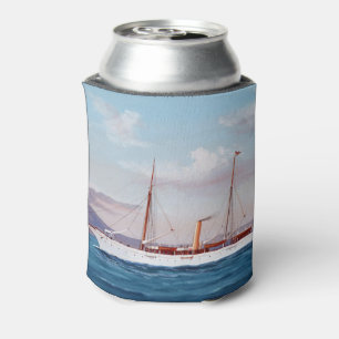 Rafraîchisseur Pour Canette Bateau à vapeur SY Vanduara 1906