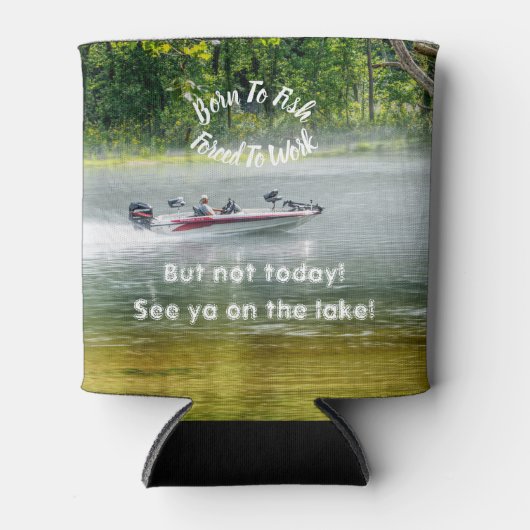 Rafraîchisseur Pour Canette Bateau De Pêche En Déplacement Personnalisé Peut R (Devant)