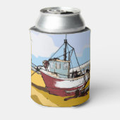 Rafraîchisseur Pour Canette Bateau de pêche pittoresque (Can Dos)