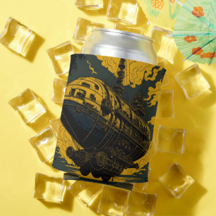 Rafraîchisseur Pour Canette Bateau Steampunk Can Cooler - Retro Majesty