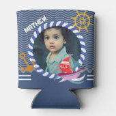 Rafraîchisseur Pour Canette Bateaux amusants Photo Blue (Dos)