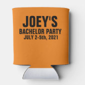 Rafraîchisseur Pour Canette Bateaux N Bros Bachelor Personnalisé (Dos)