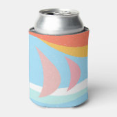 Rafraîchisseur Pour Canette Bateaux nautiques en mer Impression graphique mode (Can devant)