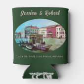 Rafraîchisseur Pour Canette Bateaux vénitiens Mariage sur mesure Photos (Dos)