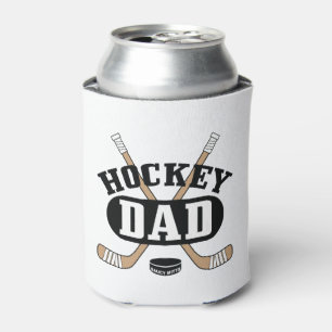 Rafraîchisseur Pour Canette Bâtons de hockey et galet de papa d'hockey