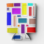 Rafraîchisseur Pour Canette Bauhaus Rectangles (Devant)