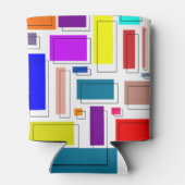 Rafraîchisseur Pour Canette Bauhaus Rectangles (Dos)