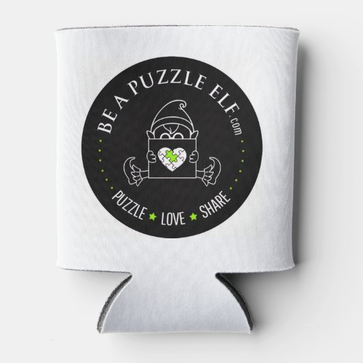 Rafraîchisseur Pour Canette Be A Puzzle Elf - Can Cooler (Devant)