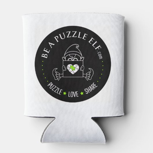 Rafraîchisseur Pour Canette Be A Puzzle Elf - Can Cooler (Dos)