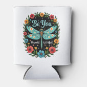 Rafraîchisseur Pour Canette Be You The World Will Adjust - Dragonfly (1) (Devant)