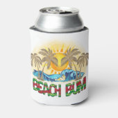 Rafraîchisseur Pour Canette Beach Bum | Watermelon, Ocean Waves et soleil trop (Can Dos)