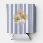 Rafraîchisseur Pour Canette Beach House Blue Stripes Coastal Farmhouse (Dos)