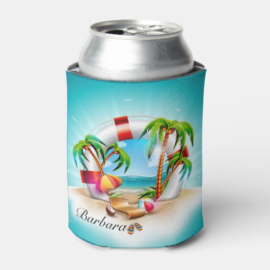 Rafraîchisseur Pour Canette Beach Life (Can devant)