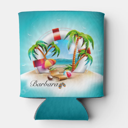 Rafraîchisseur Pour Canette Beach Life (Dos)