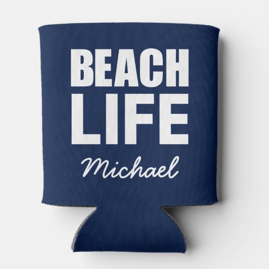 Rafraîchisseur Pour Canette Beach Life (Dos)