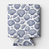 Rafraîchisseur Pour Canette Beach Seashell Mariage Beach Faveur Can Cooler (Dos)