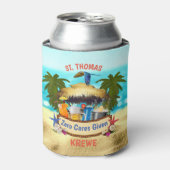 Rafraîchisseur Pour Canette Beach Tiki Bar (Can devant)