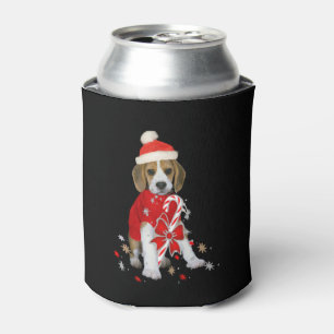 Rafraîchisseur Pour Canette Beagle Chiot Noël Baby Bodysuit