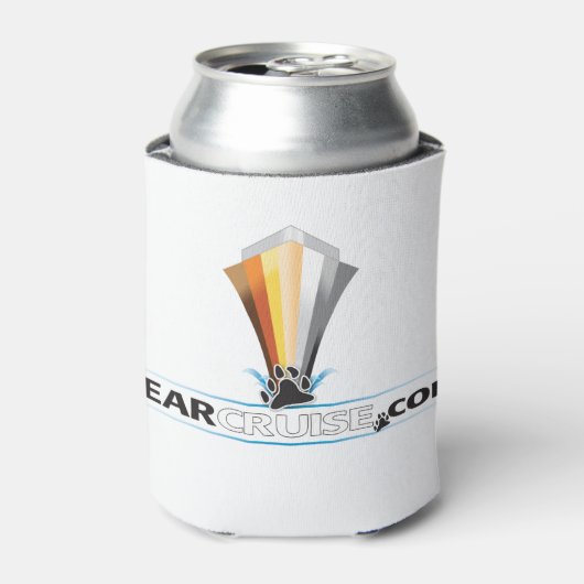 Rafraîchisseur Pour Canette Bear Cruise Logo Mousse Can Cooler (Can devant)