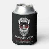 Rafraîchisseur Pour Canette Bearded Funcle Funny Uncle Définition (Can devant)