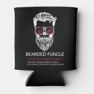 Rafraîchisseur Pour Canette Bearded Funcle Funny Uncle Définition