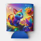 Rafraîchisseur Pour Canette Beau animal trois (Dos)