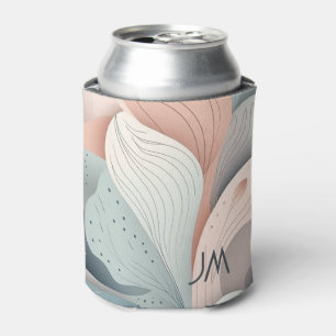 Rafraîchisseur Pour Canette Beau design feuille pastel élégant