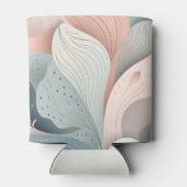 Rafraîchisseur Pour Canette Beau design feuille pastel élégant (Dos)