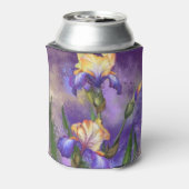 Rafraîchisseur Pour Canette Beau Iris Flower Can Cooler (Can Dos)