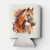 Rafraîchisseur Pour Canette Beau Sorrel Horse Portrait (Dos)