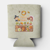 Rafraîchisseur Pour Canette Beaucoup Remercient Pèlerin Et Fête De L'Action De (Dos)