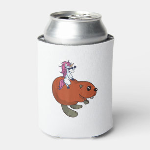 Rafraîchisseur Pour Canette Beaver Shirt Funny Unicorn Beaver Lover Don T-Shi