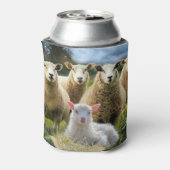 Rafraîchisseur Pour Canette Bébé agneau mouton troupeau troupeau troupeau (Can Dos)