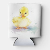 Rafraîchisseur Pour Canette Bébé Canard 2 Aquarelle peut refroidir (Devant)