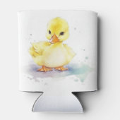 Rafraîchisseur Pour Canette Bébé Canard 2 Aquarelle peut refroidir (Dos)