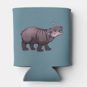Rafraîchisseur Pour Canette Bébé Hippopotame Nain
